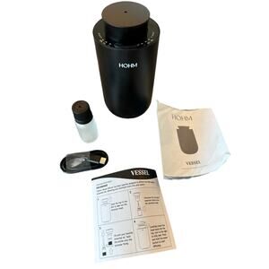 Essential Oil Diffuser by HOHM Portable & Waterless in BLACK NEW (MSRP $100)